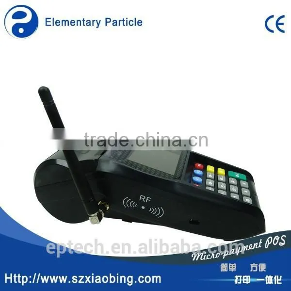 China Pos EP T260 2016 CDMA GPRS Transmission Portable Ethernet RFID Card Reader Portable POS photo-3