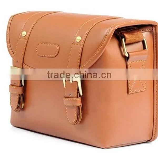 Factory Competitive Price PU Leather Camera Bag in Dongguan photo-4