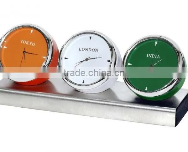 world time clock desk clocks