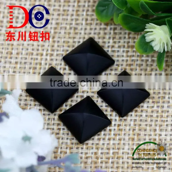 Black Square Shape Alloy Fashion Jeans Rivet for Ciothing Accessory photo-4
