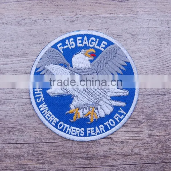 Custom Clothes Stick-on Embrodery Embroidered Felt Patches Singapore photo-3