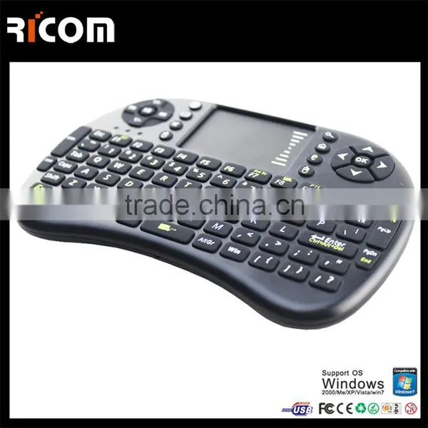 Mini Wireless Keyboard With Touch Pad,wireless Keyboard With Built in Mouse--T2--Shenzhen Ricom photo-3