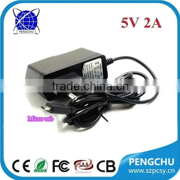 USB Charger for Tablet 5v 2a ac dc Power Adapter photo-2