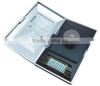 Large Capacity Mini Pocket Scale With Bag and Spoon