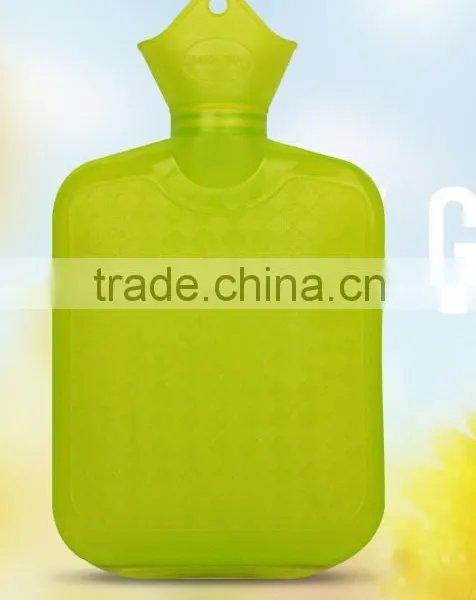 Hot Eco-friendly Baby PVC Warm Water Bottle 750ml Green Safe photo-2