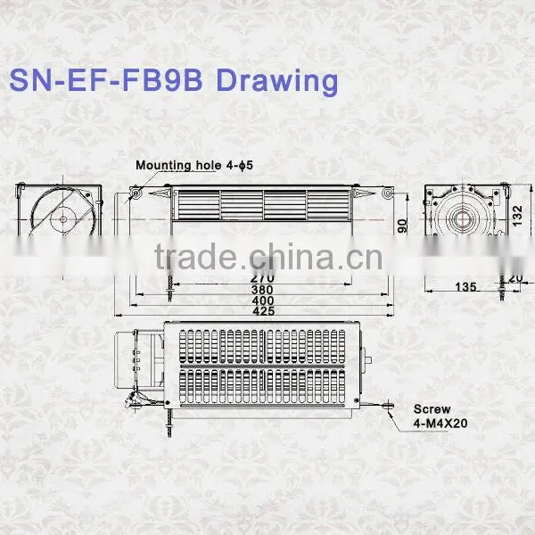 Sunny Elevator Cabin Components Good Quality Elevator Fan photo-3