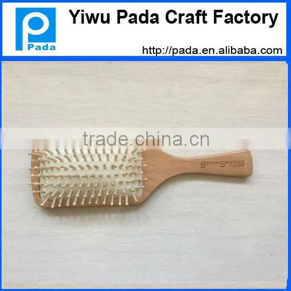 Square Wooden Hair Brush photo-2