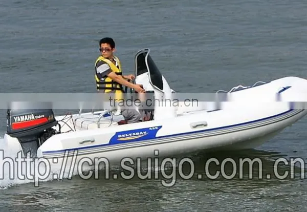 Motor Boat /RIB Boat/pvc Boat/Leisure Boat/Inflatable Fiberglass Boat photo-2