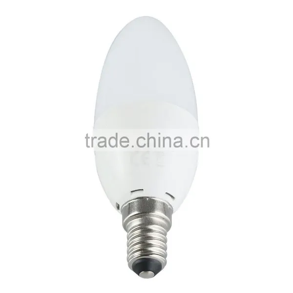 TIWIN 2015 High Quality CE ROHS E14 470lm 5W Plastic Led Candle Bulb Light photo-2