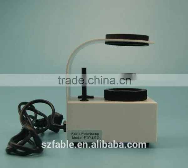 Gem and Jewelry Toos Table Gem Polariscope With Conoscope & LED Illumination photo-2
