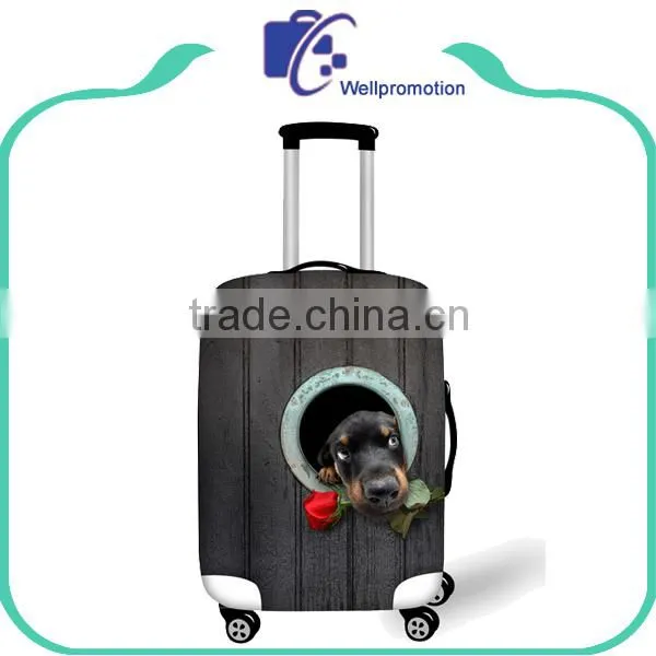 Colorful Custom Polyester Travel Luggage Cover Protector photo-4