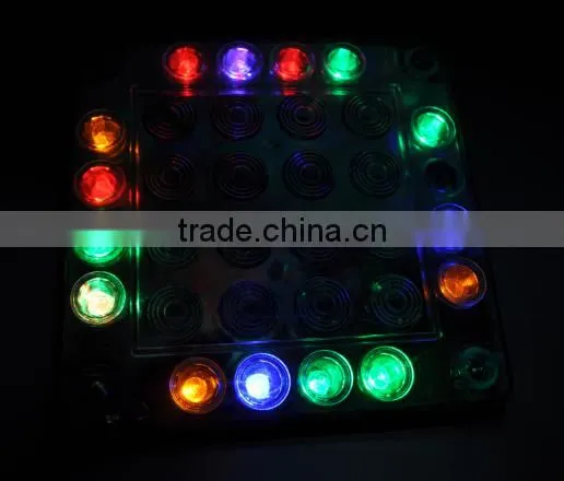 12V/24V LED Auto/Truck/Trailer Side Flashing Lamp Colorful Light photo-4