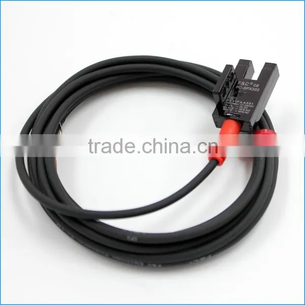 5mm Slot Width 4 Wires U-shaped Photoelectric Sensor With CE Certificate photo-2