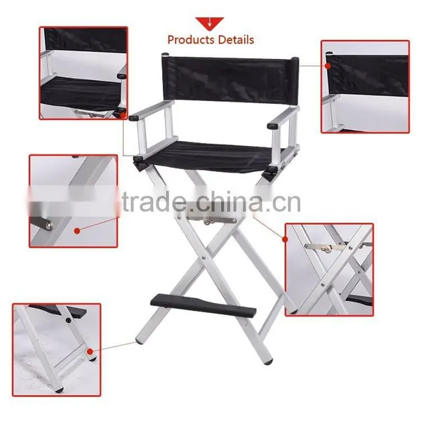 Aluminum Portable Hairdressing Portable Chair For Makeup Artist photo-6