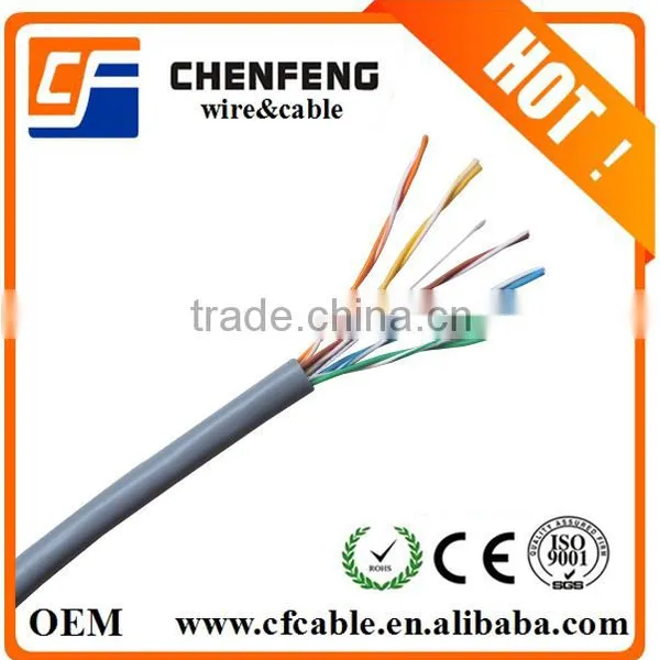 Factory Price Copper Lan Cable UTP CAT5E.