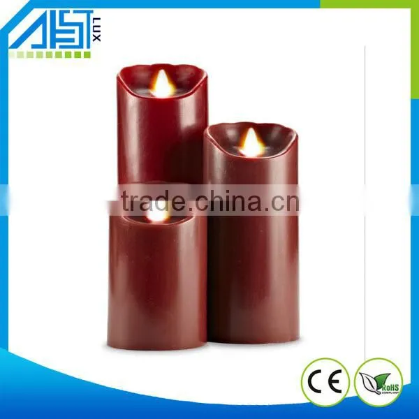 Plastic Led Candle Lights Flicker