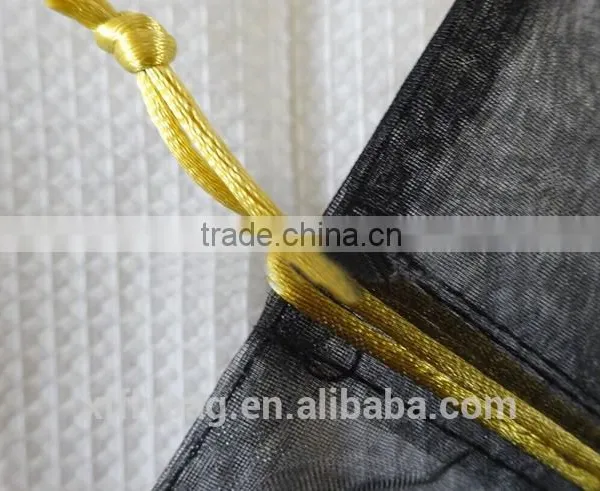 Eco-Friendly Custom Printed Logo Organza Gift Bags photo-2