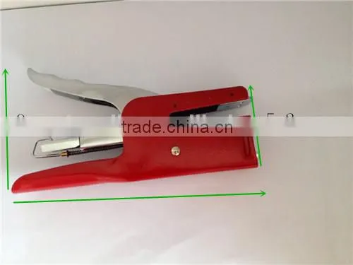 Top quality factory direct sale many sizes practical colored light paper stapler