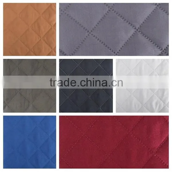 Plain Color 100% Polyester Plus Polyester Wadding Non-woven Dubai Ultrasonic Quilting Doghouse Fabric in Stock photo-2