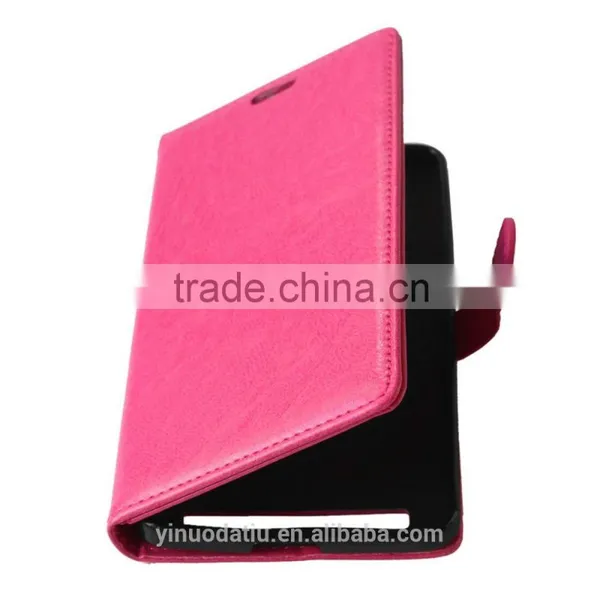Cell Phone PU Leather Flip Card-slot Case for ASUS ZenFone 6 photo-4