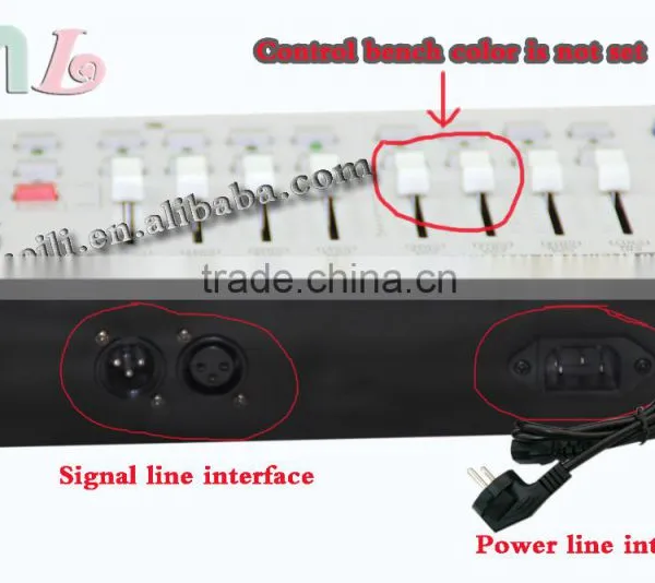 LED Stage Lights 240DMX Controller Light Can Save The Data in Live Effectively photo-3