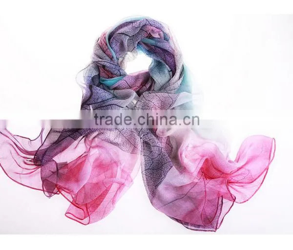 Cheap Silk Shawls With 100% Silk Fiber