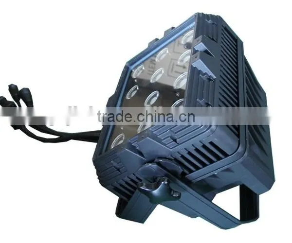 12pcs 15w RGB 3in1 Waterproof Led Panel Wall Wash Light photo-2