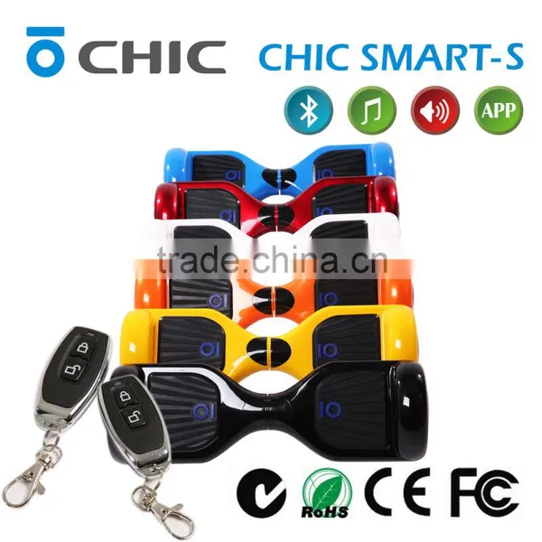 CHIC SMART S 2 Hours Charging Time Cheap Hoverboard With Remote Key