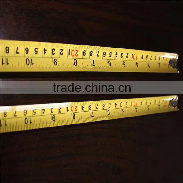 New Abs JH-89 Twice Rubber Injection Steel Measure Tape With Chrome Plated Case/5m Measuring Tapes photo-4