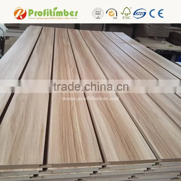 Slotted MDF Board / Slot Board / Slat Wall Panel photo-2