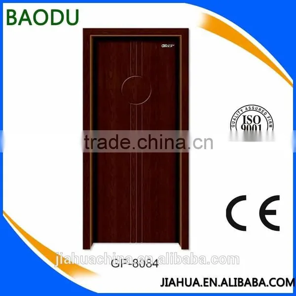 Pvc Wooden Door Exterior Pvc Door Prices Wood Panel Door Design photo-2