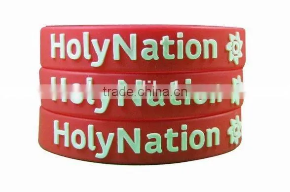 Fashion Silicon Bracelet Wristband photo-6