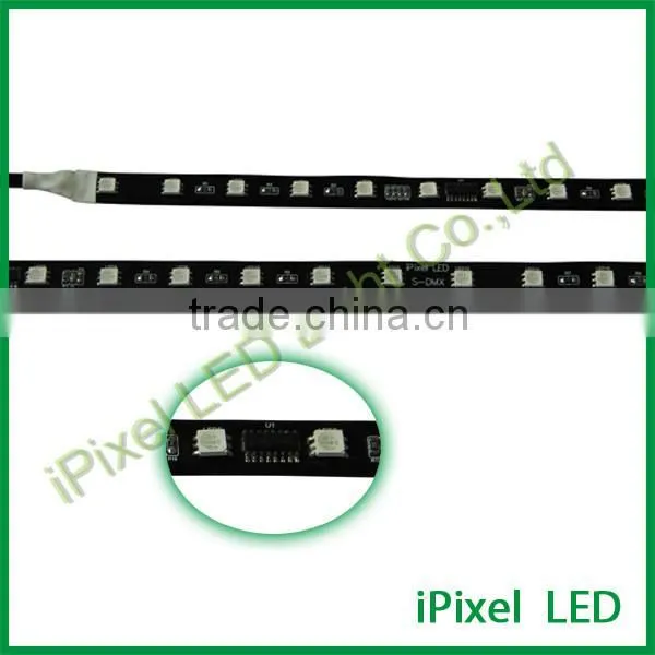 DMX Led Strip With 5050 LED Chip,addressable Rgb Led Strip,waterproof Black Strip Light photo-2