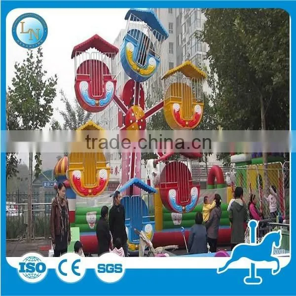 Outdoor Amusement Park Equipment Rides Decorative Mini Ferris Wheel for Kids photo-5