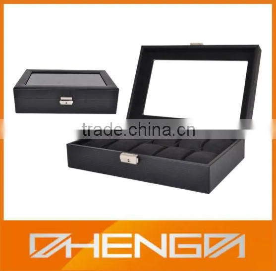 Best Sell Custom Made High-end Wooden Watch Collection Box With Tray (ZDS-F220) photo-5