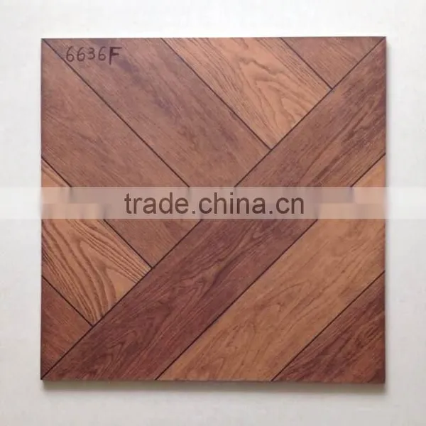 Screen Printing Wooden Design Floor Tile photo-4