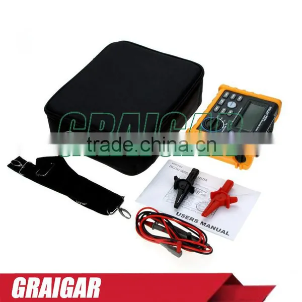 HYELEC MS5203 Digital Insulation Resistance Tester Multimeter Megger 0.01 Mohm to 10.00 Gohm HV Meter 50V-1000V Output photo-3