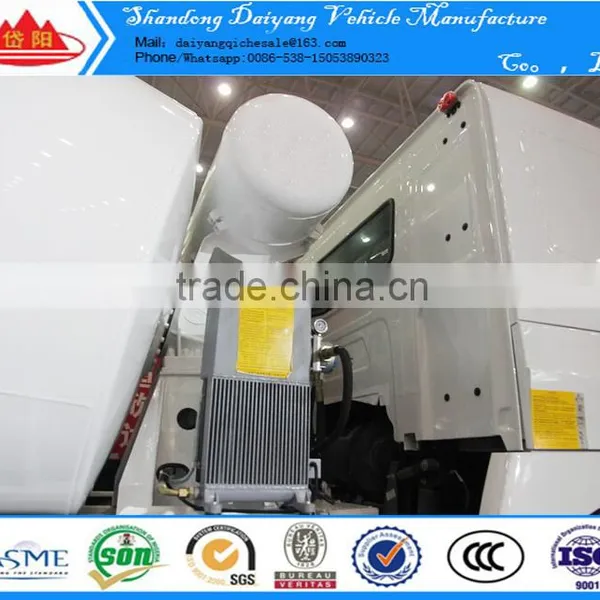 China Manufacture Sinotruk Howo 8 Cubic Meters Concrete Mixer Truck From China photo-2