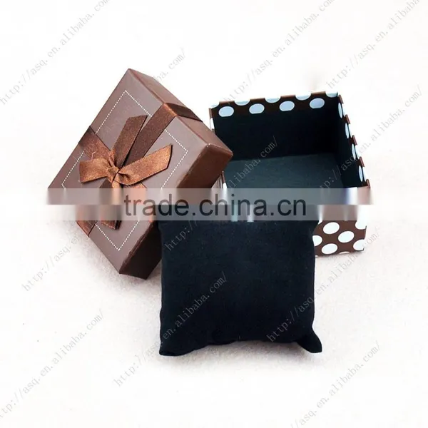 Ribbon Bow Tie Fancy Paper Watch Box photo-6