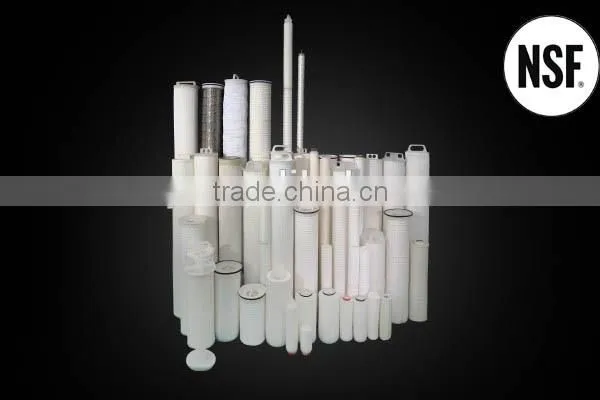 High Flow Beer Filter Equipment Filter Water Filtration Back Washed Beer Alcohol Cartridge Filter Water photo-5