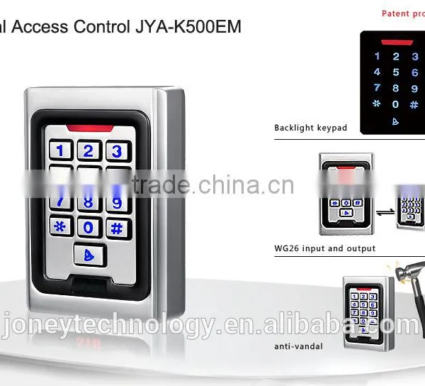 2016 Hot Digital Metal Housing Vandal-proof and Keypad With Backlit photo-2