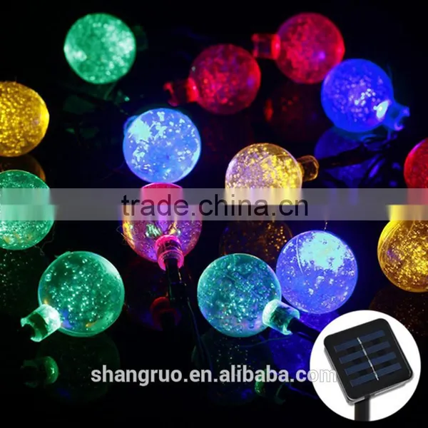 Christmas Led Crystal Magic Ball Light Festival Ball Light Solar Led Garden Ball Light photo-2