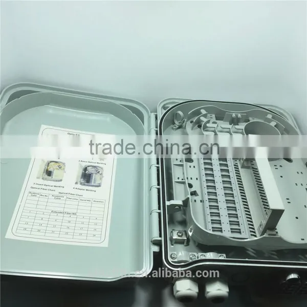 24 Core Plastic Shell Fiber Optic Distribution Box photo-5