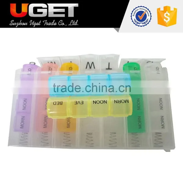 Factory Price Spring Plastic Wholesale Monthly Pill Box for Indian photo-4