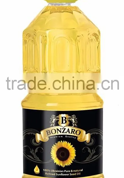Bonzaro Refined Sunflower Oil, 3L , Produced in Ukraine photo-2