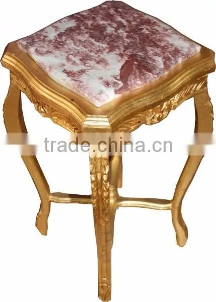 Baroque Golden Side Table photo-3