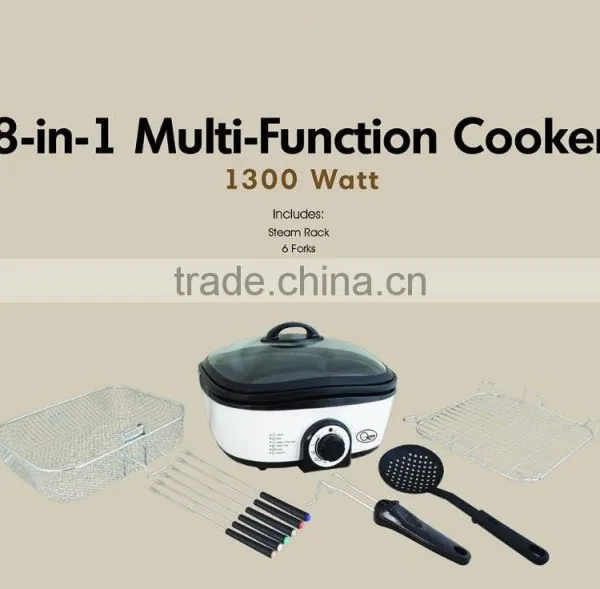 Kawachi 8-in-1 Multi Function Ultra Chef Multi Cooker-White photo-3