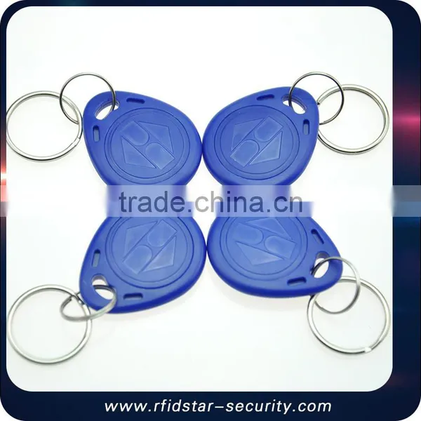high quality125Khz rfid key fob/13.56Mhzrfid key/rfid key card