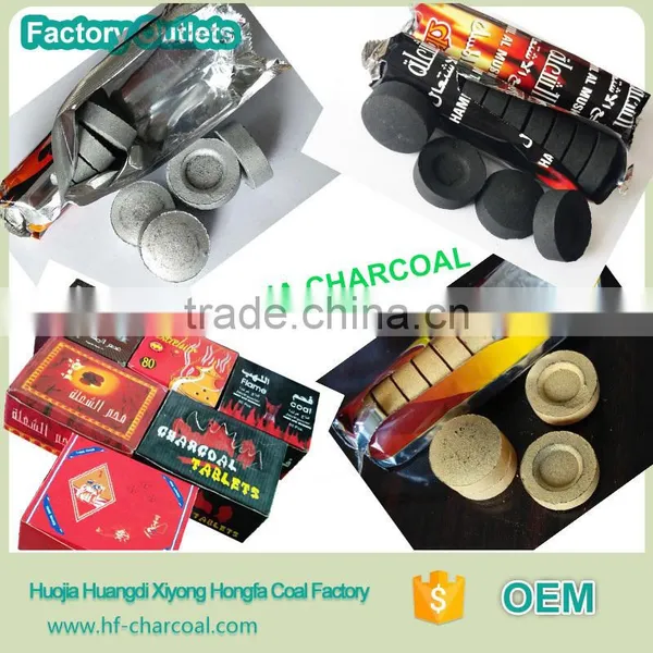 Customize All Kinds Good Quality Shisha Charcoal for Incense