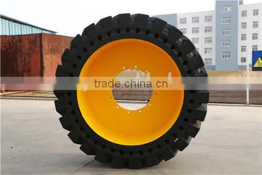Rims Solid Rubber Tires Solid Loader Tyre 23.5 x 25 photo-2